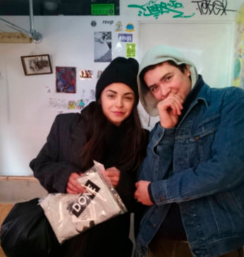 Sissy Toumasi and Jake Church